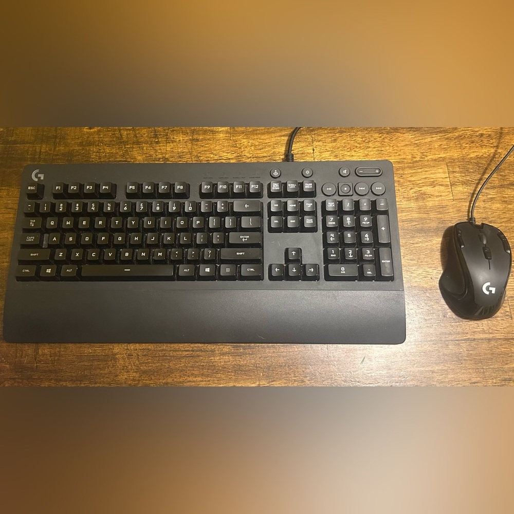 Logitech G Series Mouse and Keyboard - G213 Keyboard and G300S Mouse